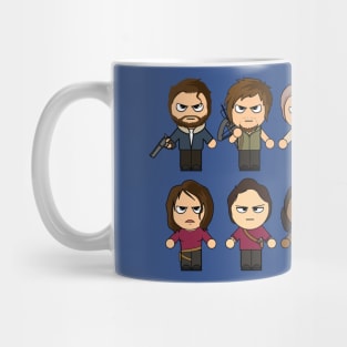 The Walking Dead - Chibi - Mini Manga Zombie Killers Mug